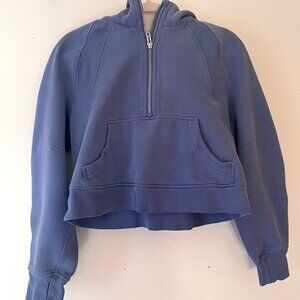 Rare color: water drop Lululemon Scuba Oversized Half-Zip Hoodie